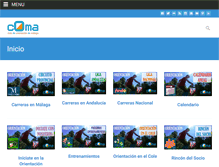 Tablet Screenshot of clubcoma.org